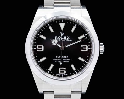 rolex explorer 214270 leather|rolex explorer 39mm 214270.